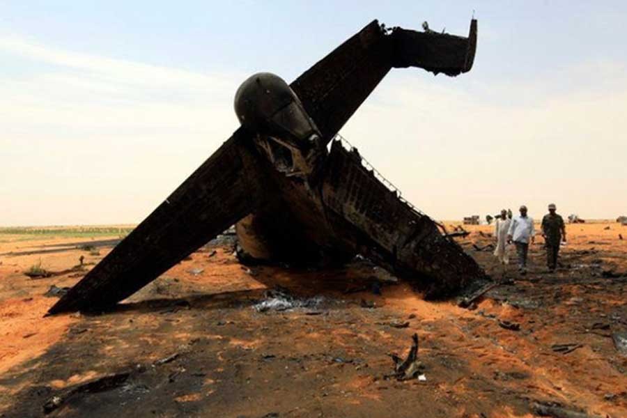 Military plane crash in Sudan leaves 18 dead