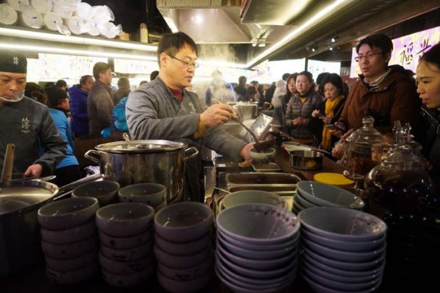 The Chinese coastal province of Jiangsu has declared just 17 out of a population of 80 million are in poverty. Photo: Xinhua