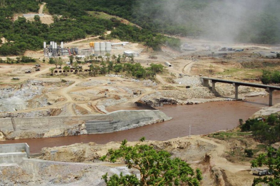 In this June 28, 2013 file photo, the Blue Nile river flows near the site of the Grand Ethiopian Renaissance Dam near Assosa, Ethiopia. Photo: AP