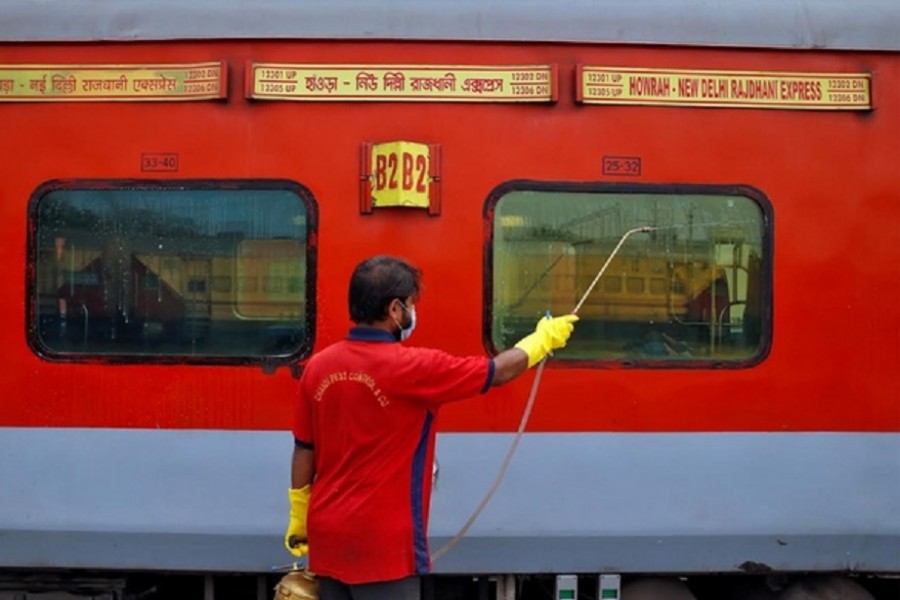 India plans to turn some idled trains into coronavirus isolation wards