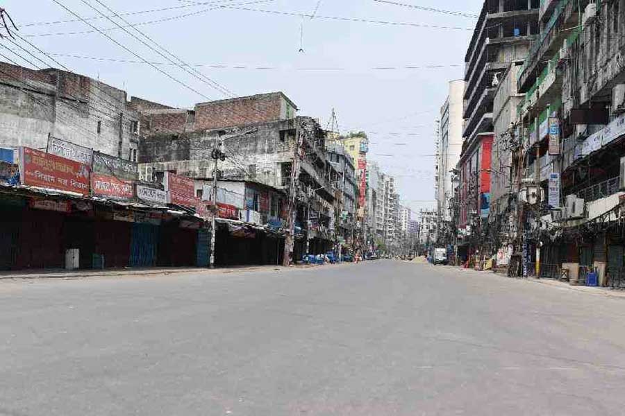 Sylhet district under lockdown