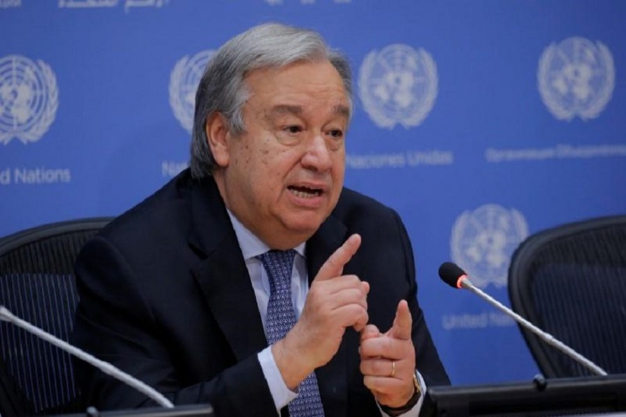 United Nations secretary-general Antonio Guterres takes part in a news conference at the United Nations headquarters in New York, US, June 20, 2017.— Reuters/Files