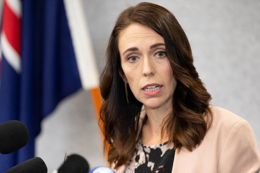 New Zealand Prime Minister Jacinda Ardern seen in this undated Reuters photo