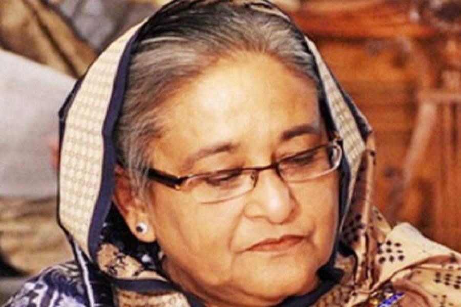 Prime Minister Sheikh Hasina. — BSS/Files