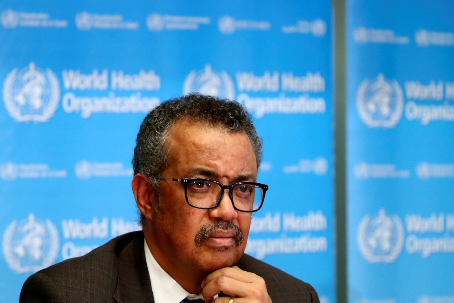 WHO Director-General Tedros Adhanom Ghebreyesus- Reuters file photo