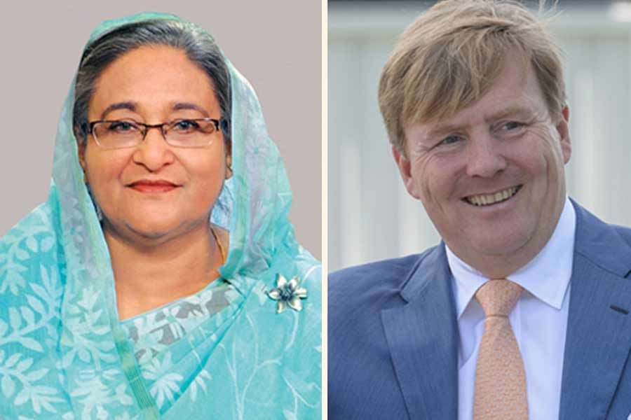 Dutch King praises Sheikh Hasina’s charismatic leadership