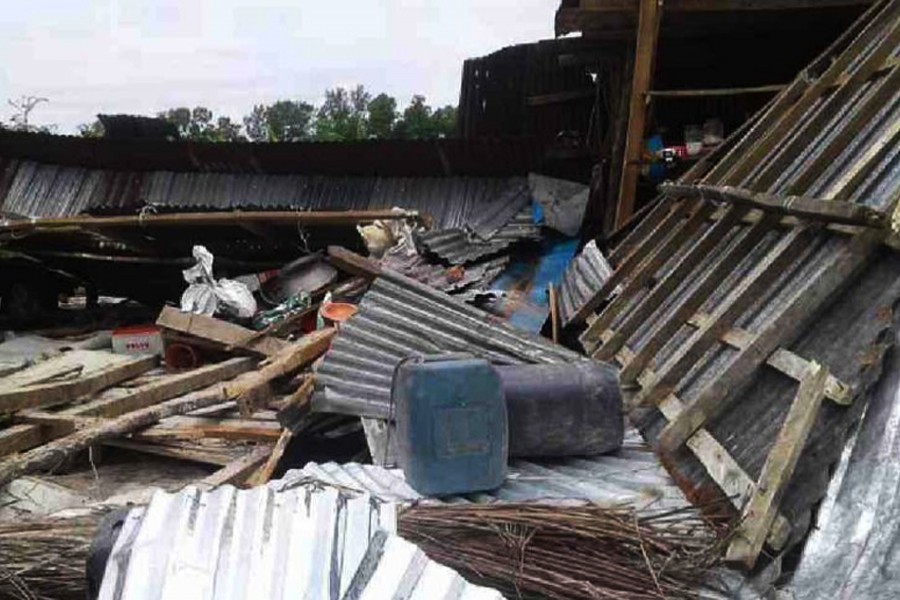 Mother, two sons die in Bhola  after house collapses