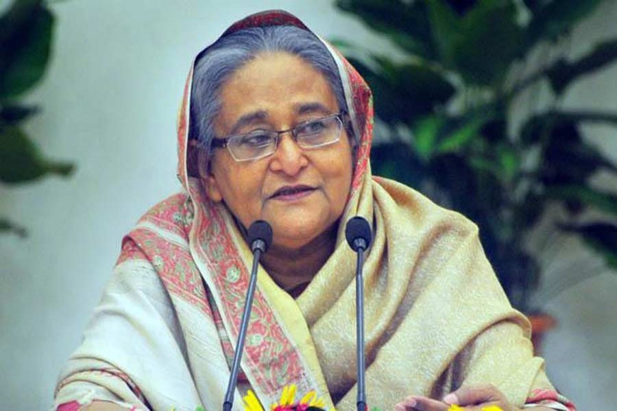 Prime Minister Sheikh Hasina — File photo