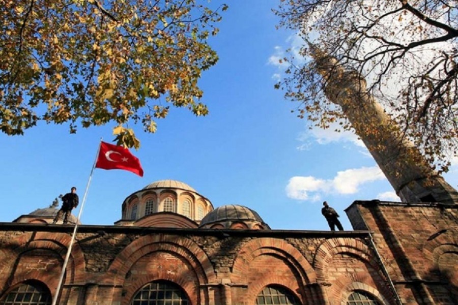 Turkey's historic Chora church switched to mosque