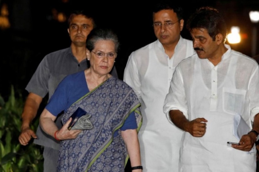 Congress rejects Sonia Gandhi’s request to step down