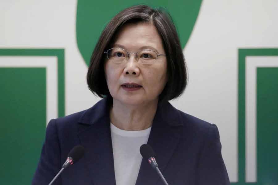 Taiwanese President Tsai Ing-wen