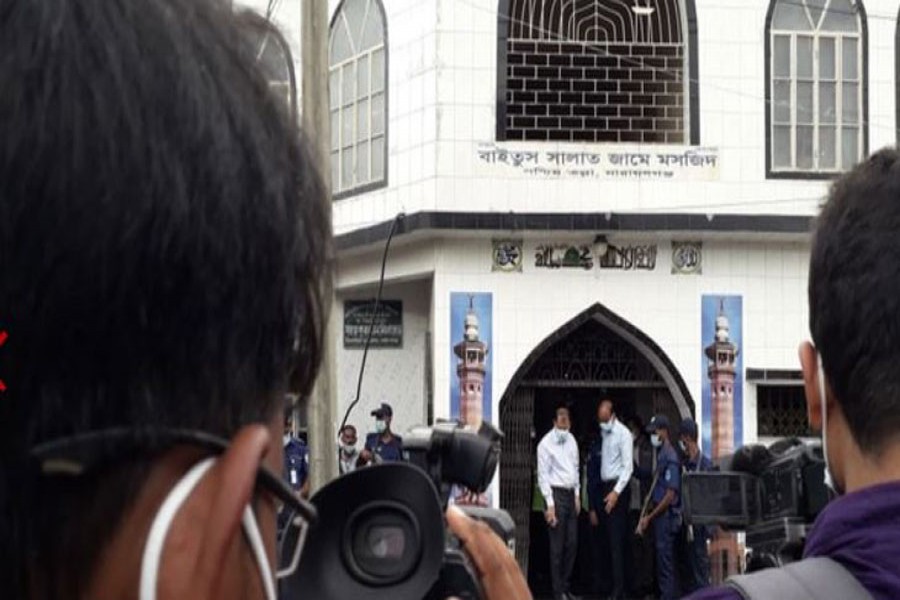 Titas says no more leaks in gas line next to Narayanganj mosque