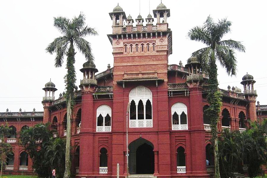 Curzon Hall, Dhaka University — Collected Photo