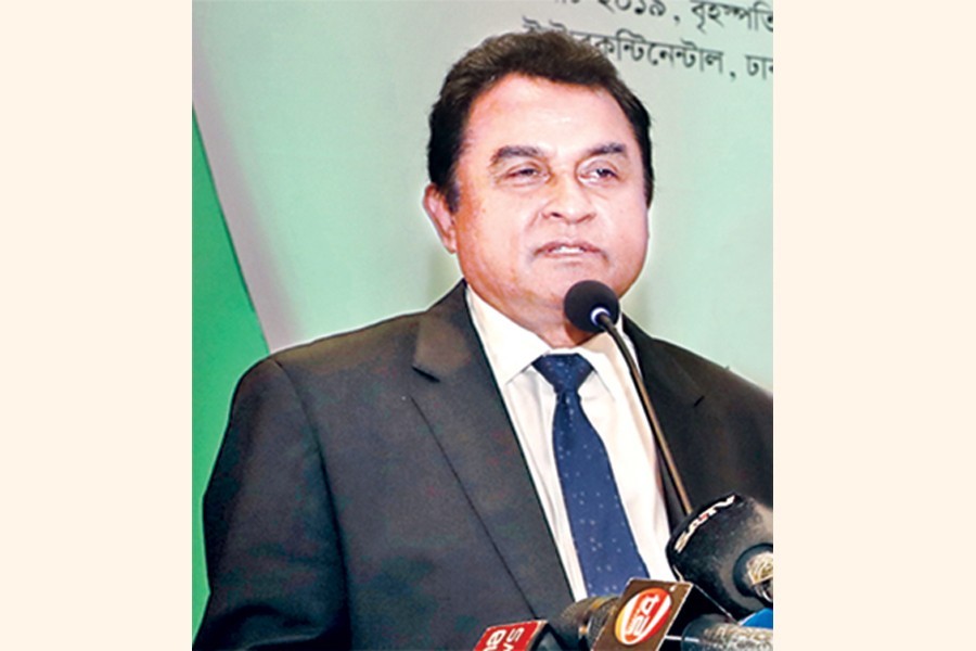 Finance Minister AHM Mustafa Kamal — FE/Files