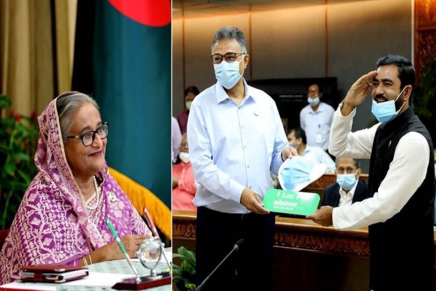 Minister-MyOne Group hands over 0.1m pieces of Minister surgical masks