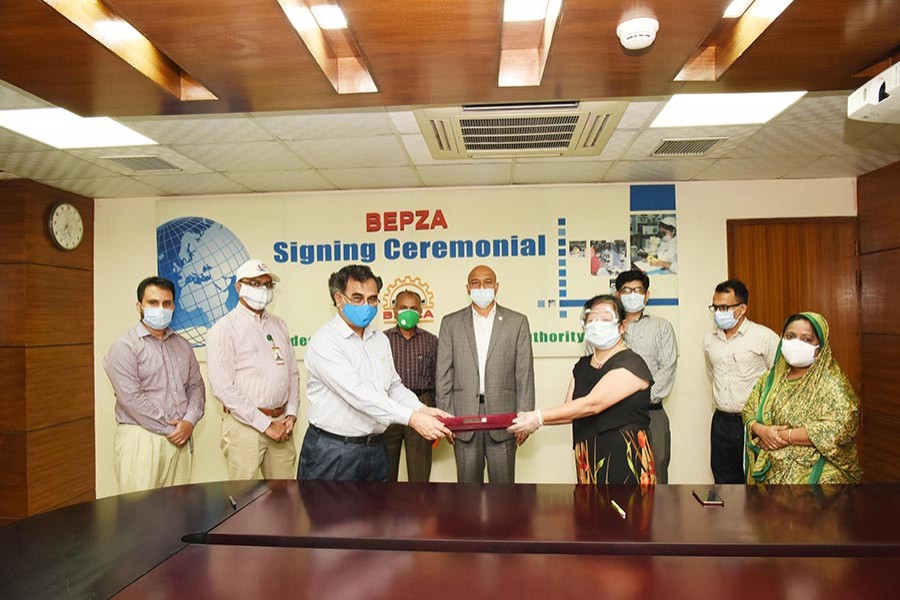 BEPZA inks $56.33m new investment agreement amid pandemic