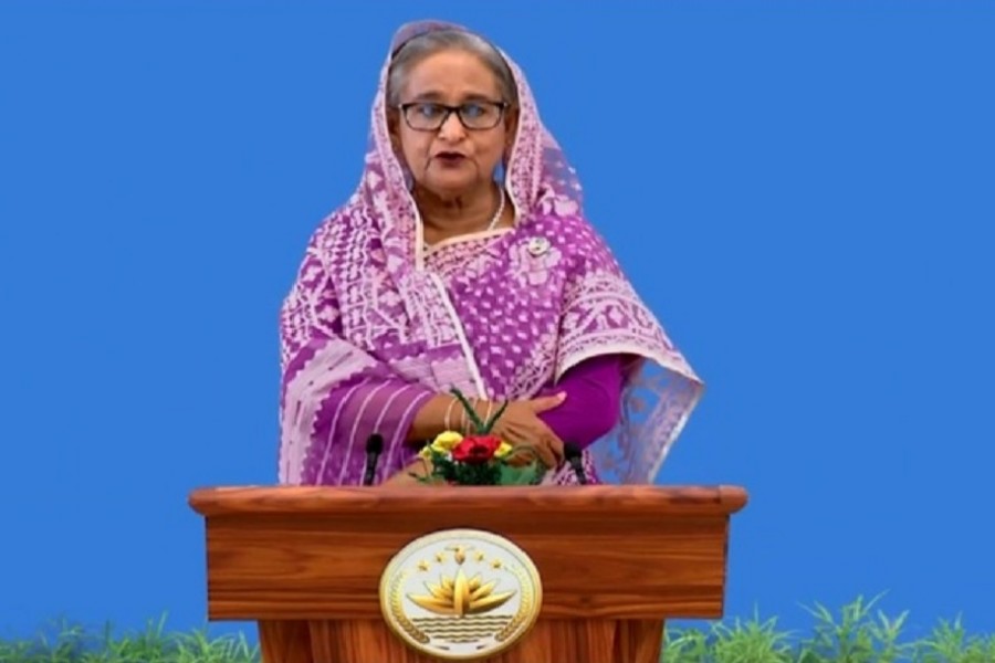 COVID-19 vaccine is a ‘global public good’, Hasina tells UNGA