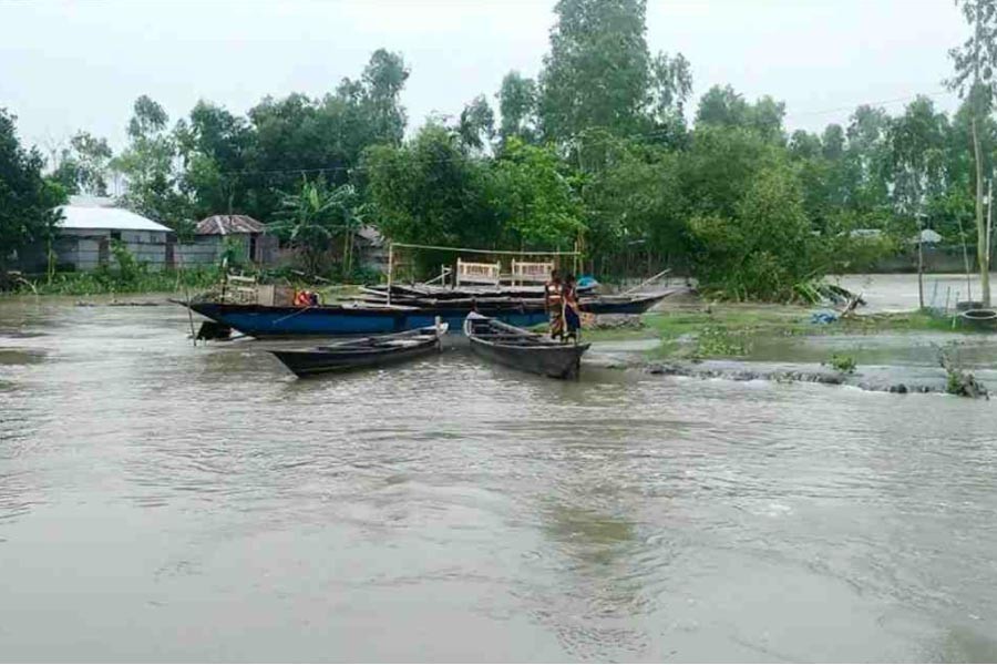 Flood situation worsens in Kurigram