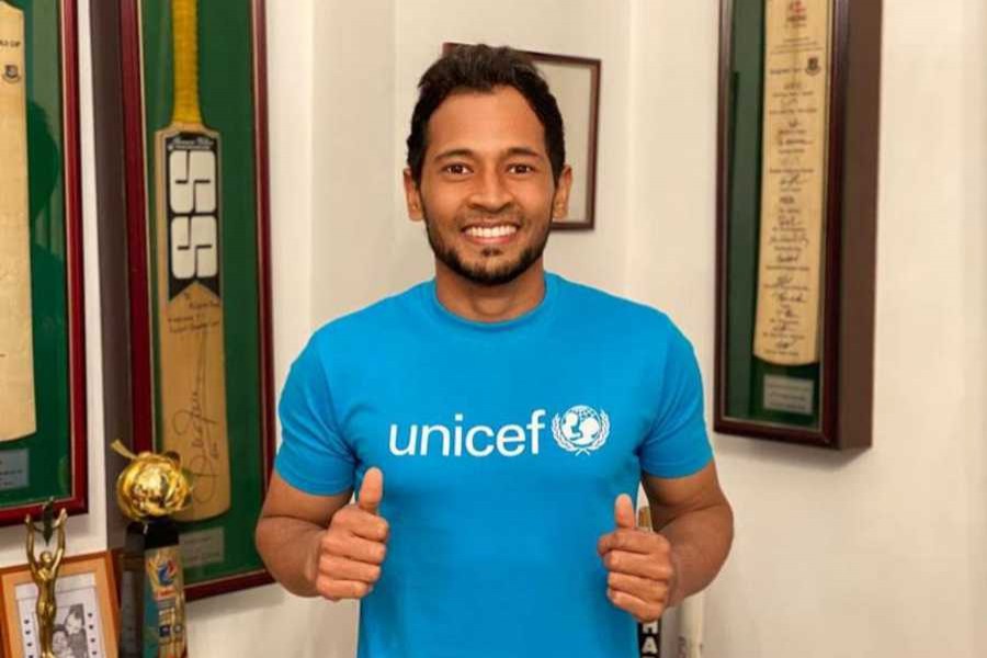 UNICEF names Mushfiqur Rahim as a new National Ambassador for children’s rights