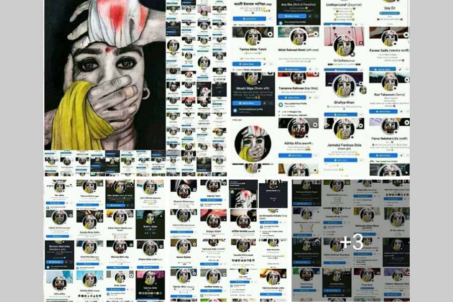 Protest against rape: Many FB profile pictures go black