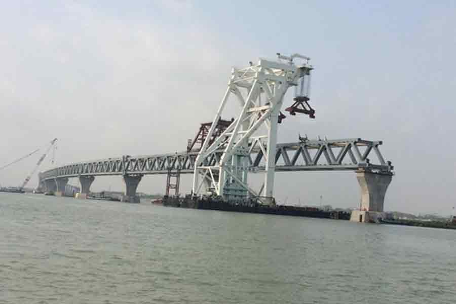 32nd span of Padma Bridge likely to be installed Sunday