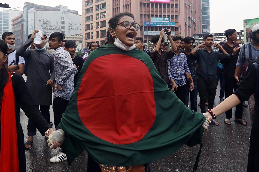 Anti-rape protests flare for sixth day in Dhaka