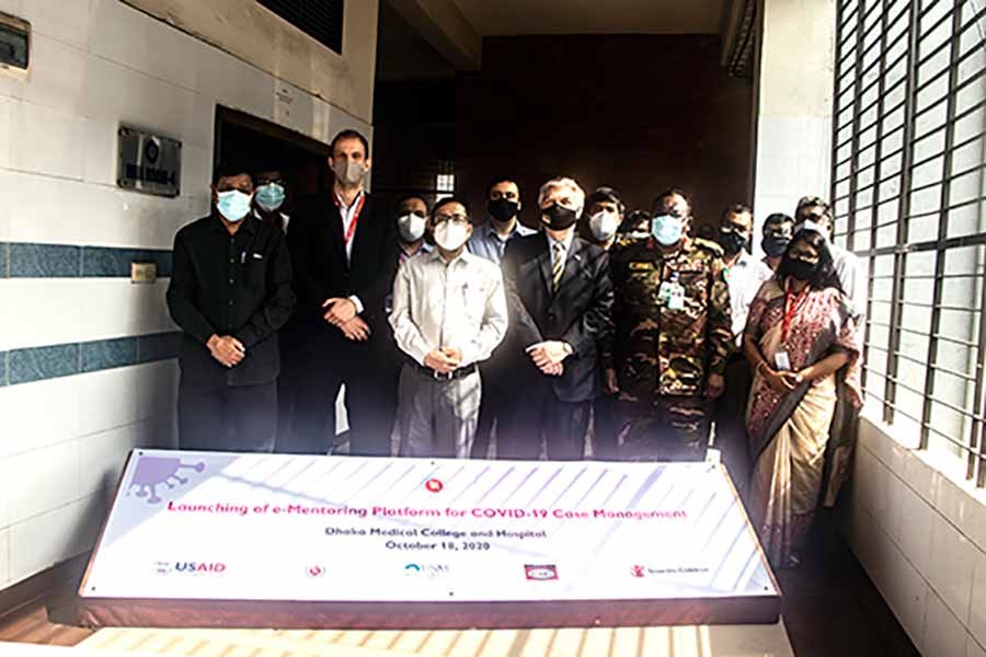 US launches e-mentoring for Bangladeshi doctors to manage Covid cases