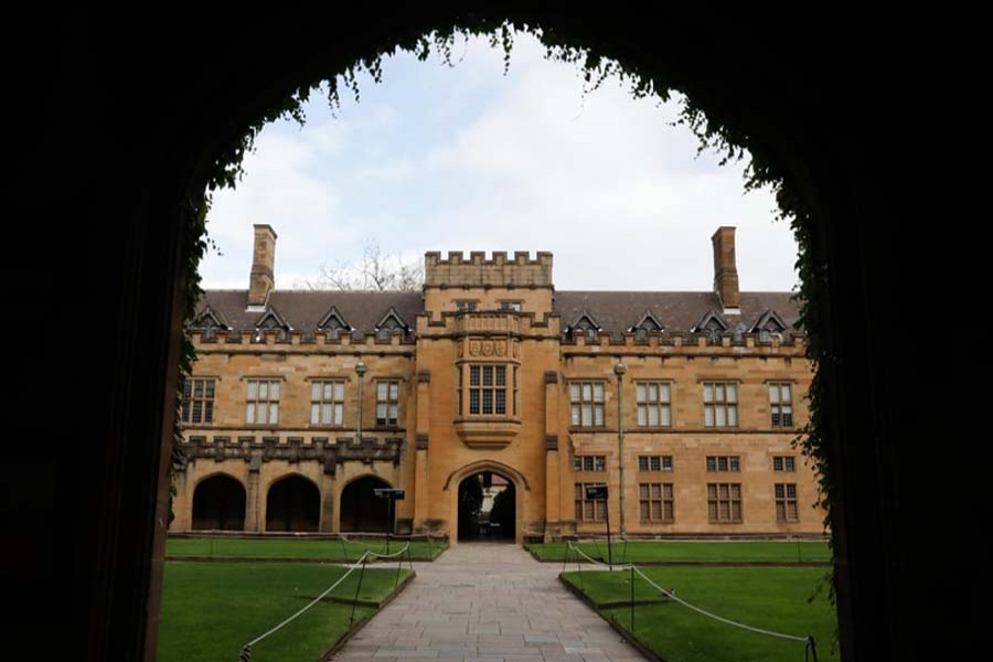 The University of Sydney campus. File photo