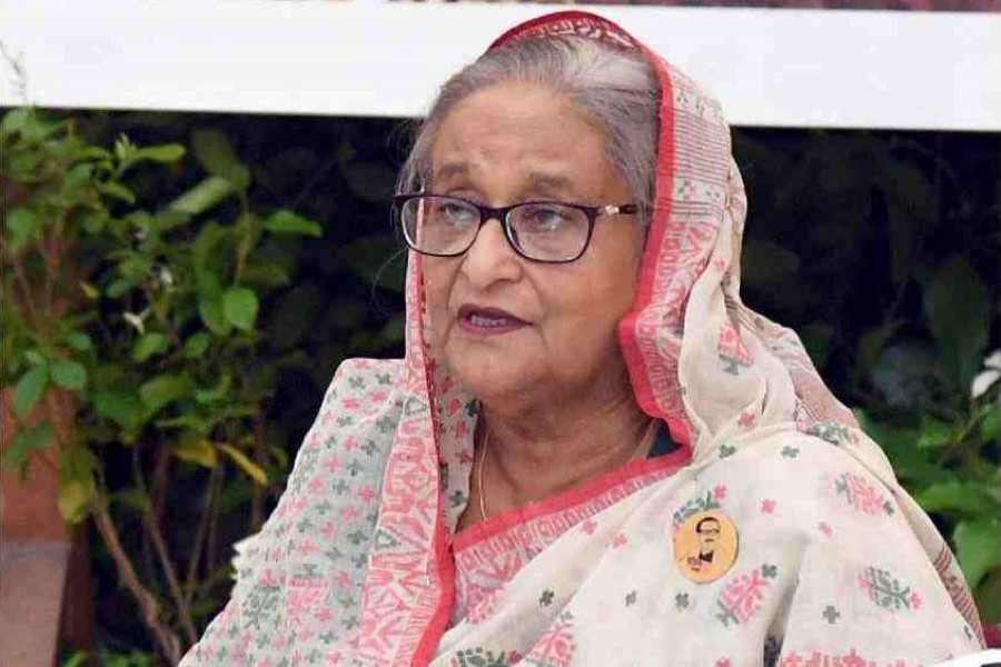 File photo of Prime Minister Sheikh Hasina . (File/UNB)