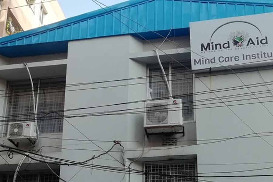 Mind Aid, a private mental healthcare clinic located in the city's Adabor