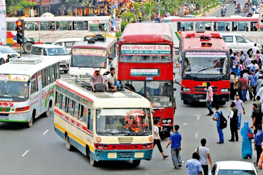 Dhaka city may see trial run of company-managed bus service from new year