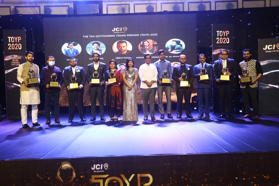 JCI Bangladesh recognises 10 outstanding youths