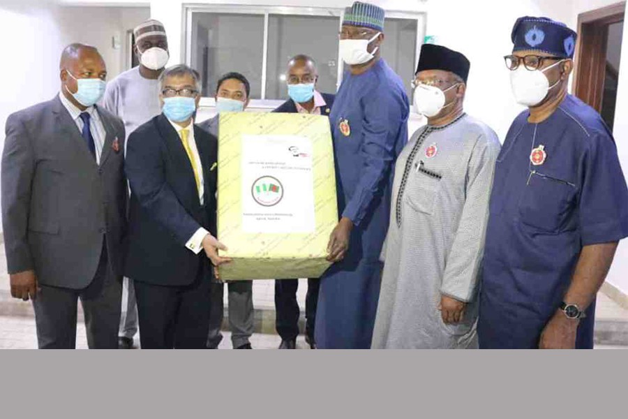 Bangladesh provides PPE to Nigeria marking Mujib Borsho