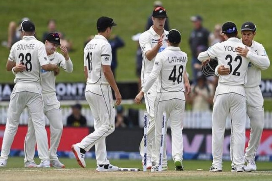 New Zealand thrashes West Indies by an innings and 134 runs