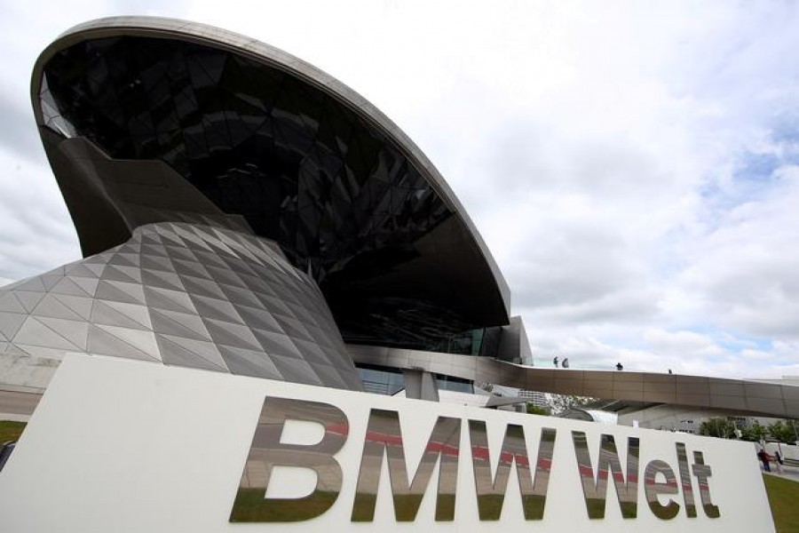 The BMW Welt (BMW world) showroom near the headquarters of German luxury carmaker BMW is seen in Munich, Germany, May 15, 2019. REUTERS/Michael Dalder