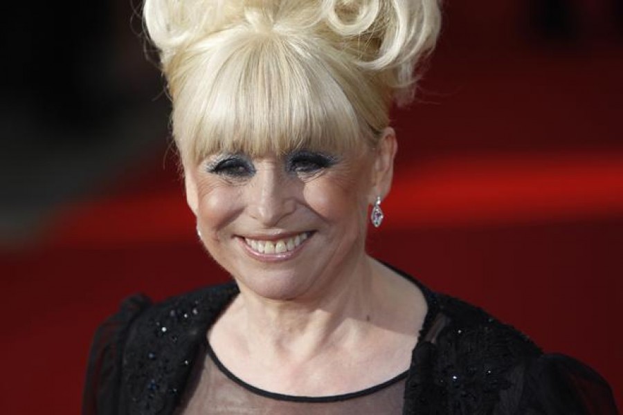 Reuters file photo shows actress Barbara Windsor of television soap opera 'EastEnders'