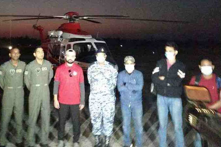 BAF rescues four tourists from Cox’s Bazar hilly region