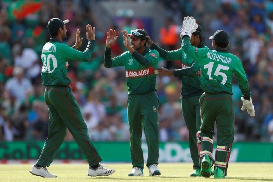 Representational image: Cricket - ICC Cricket World Cup - South Africa v Bangladesh - Kia Oval, London, Britain - June 2, 2019 Bangladesh's Mehedi Hasan celebrates after taking a catch to dismiss South Africa's David Miller — Action Images via Reuters/Paul Childs/Files