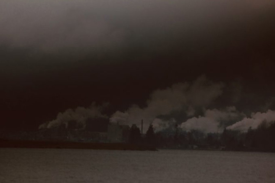 Pulp Mills on a December night, Wauna, Oregon. Photo: Jeffrey St. Clair