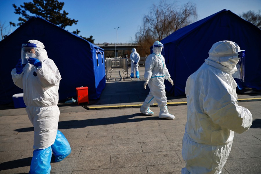 Outbreak of the coronavirus disease (Covid-19) in Beijing — Reuters/Files