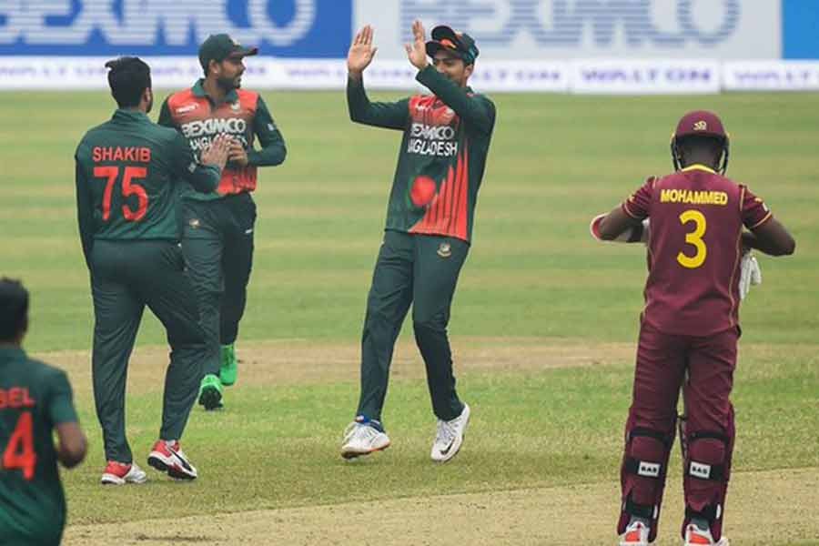 Tigers ease to six-wicket win in first ODI against West Indies