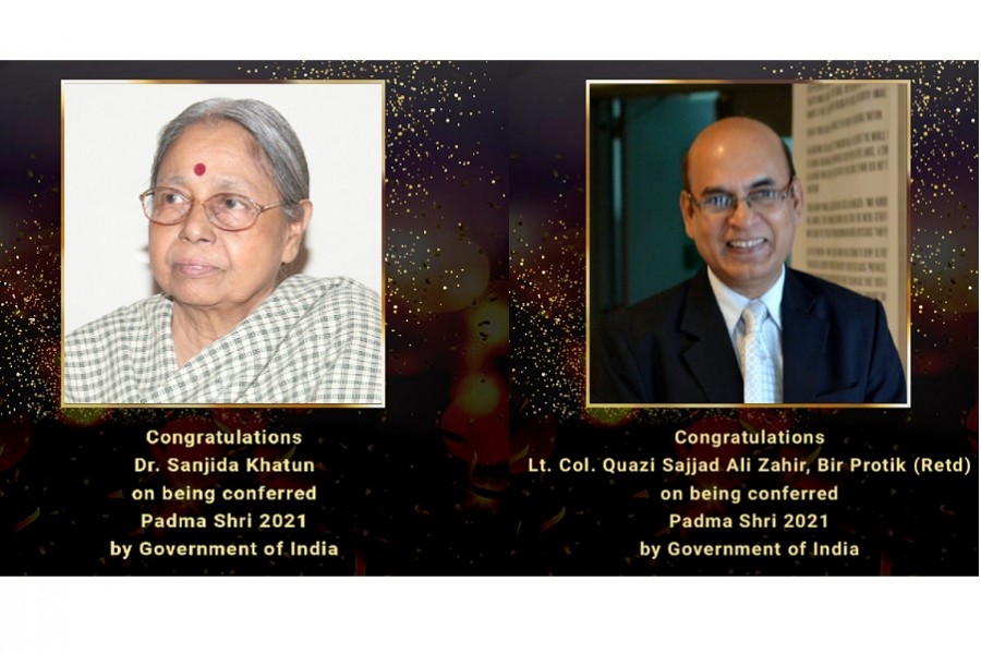 India nominates two Bangladeshis for Padma awards   