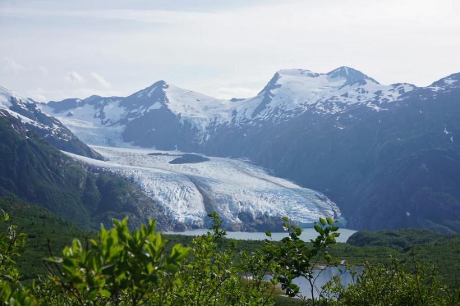 Portage Glacier as seen from Portage Pass in Chugach National Forest in Alaska, US, July 07, 2020 — Reuters/Files