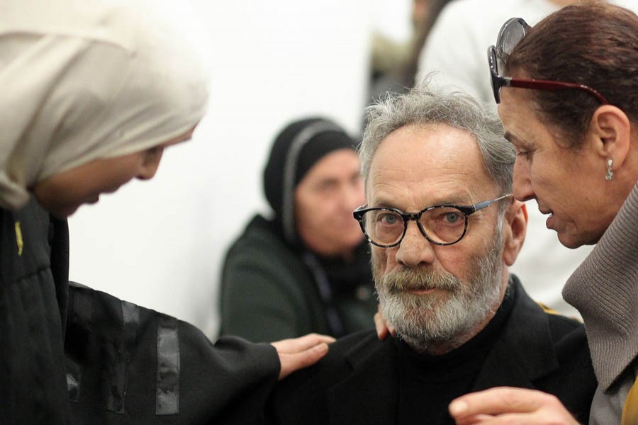 'Jenin Jenin' filmmaker and actor Mohammad Bakri in Israeli court in June, 2020