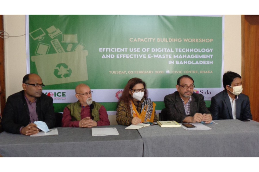 Speakers for comprehensive policies to address e-waste management