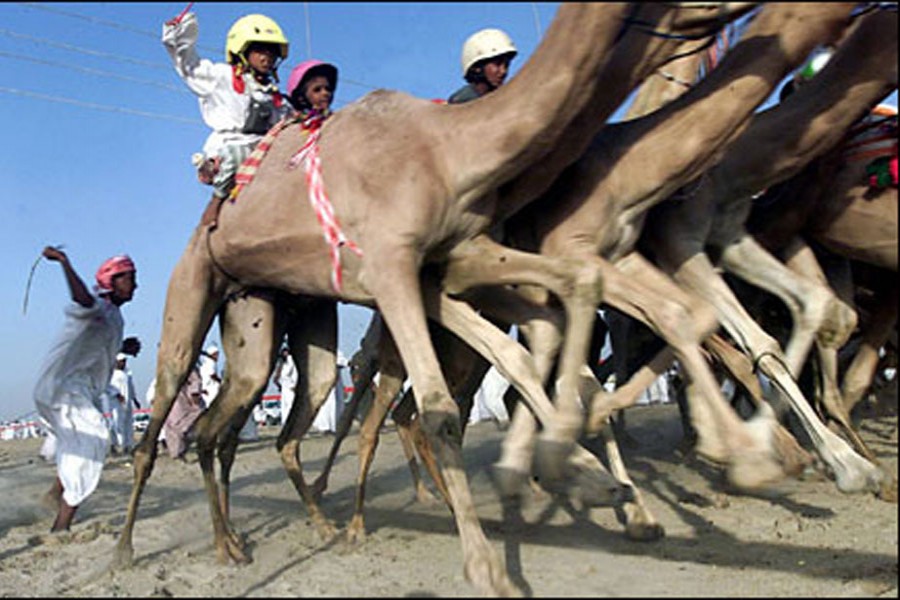 How  use of Bangladeshi children as camel jockeys stopped in Arab countries