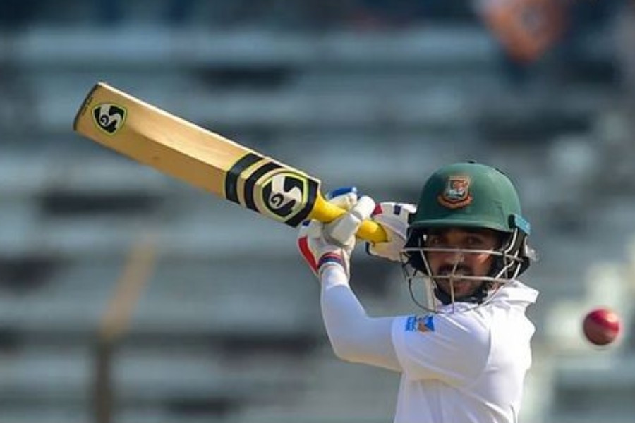 Mominul fifty strengthens Tigers' dominance in WIndies test