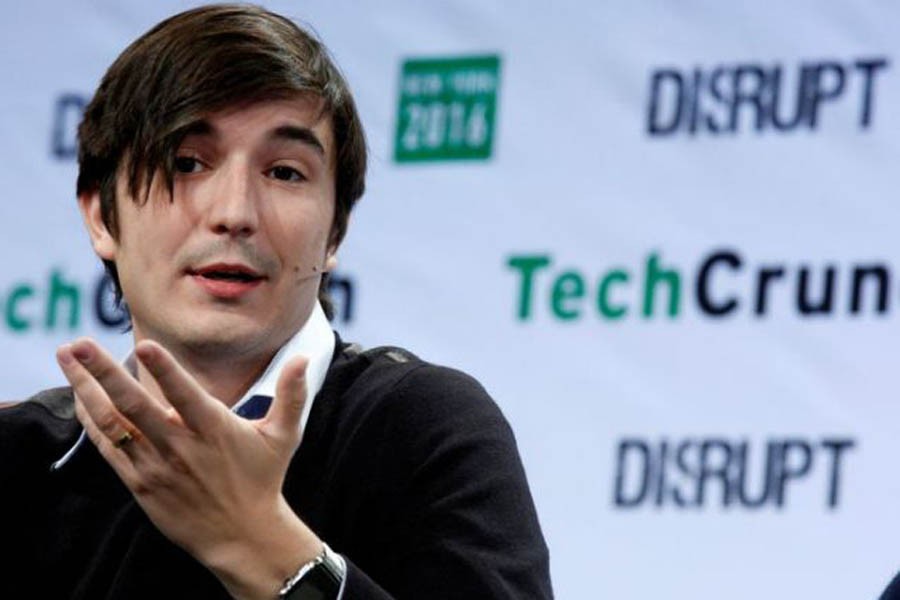 Vlad Tenev, co-founder and co-CEO of investing app Robinhood, speaks during the TechCrunch Disrupt event in Brooklyn borough of New York, US, May 10, 2016 — Reuters/Files