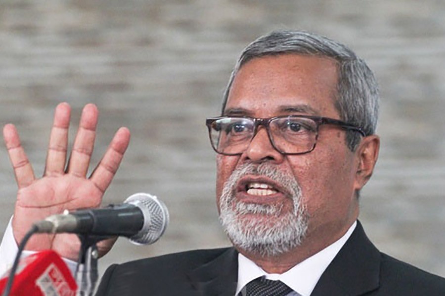 Chief Election Commissioner KM Nurul Huda — File Photo