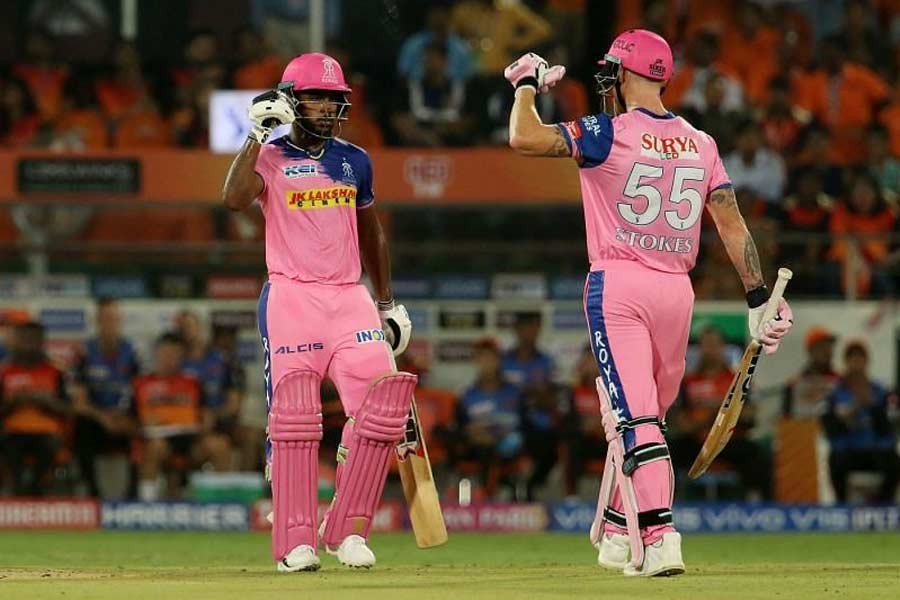 Sanju Samson and Ben Stokes, two pillars for Rajasthan Royals –BCCI Photo